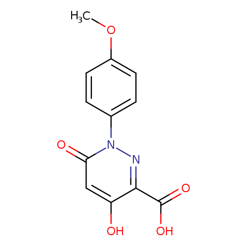 4-Hydroxy-1-(4-methoxyphenyl)-6-oxo-1,6-dihydropyridazine-3-carboxylic acid