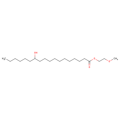 2-Methoxyethyl 12-hydroxyoctadecanoate