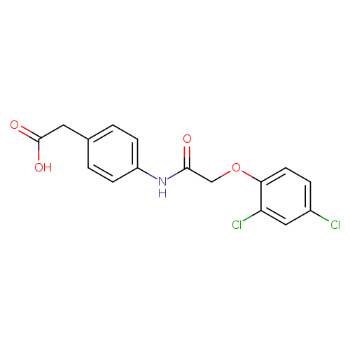 Benzeneacetic acid, 4-[[2-(2,4-dichlorophenoxy)acetyl]amino]-