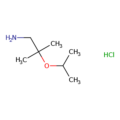 2-methyl-2-(propan-2-yloxy)propan-1-amine hydrochloride