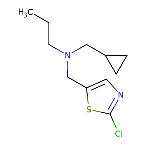 [(2-chloro-1,3-thiazol-5-yl)methyl](cyclopropylmethyl)propylamine