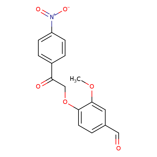 3-methoxy-4-[2-(4-nitrophenyl)-2-oxoethoxy]benzaldehyde