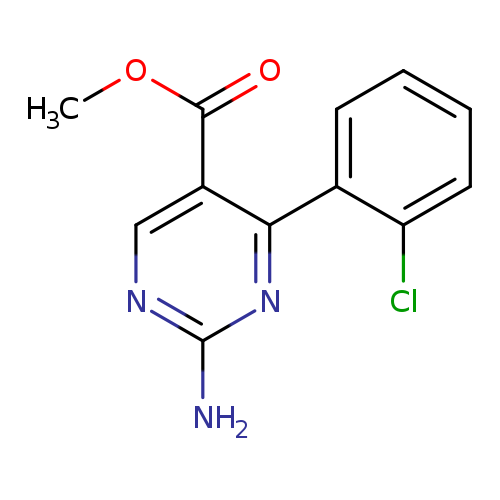 Methyl 2-amino-4-(2-chlorophenyl)pyrimidine-5-carboxylate