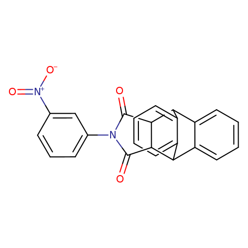 17-(3-nitrophenyl)-17-azapentacyclo[6.6.5.0^{2,7}.0^{9,14}.0^{15,19}]nonadeca-2(7),3,5,9(14),10,12-hexaene-16,18-dione