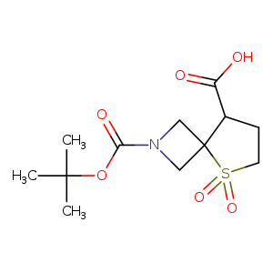 2-(tert-Butoxycarbonyl)-5-thia-2-azaspiro[3.4]octane-8-carboxylic acid 5,5-dioxide