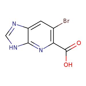 6-BROMO-3H-IMIDAZO[4,5-B]PYRIDINE-5-CARBOXYLIC ACID