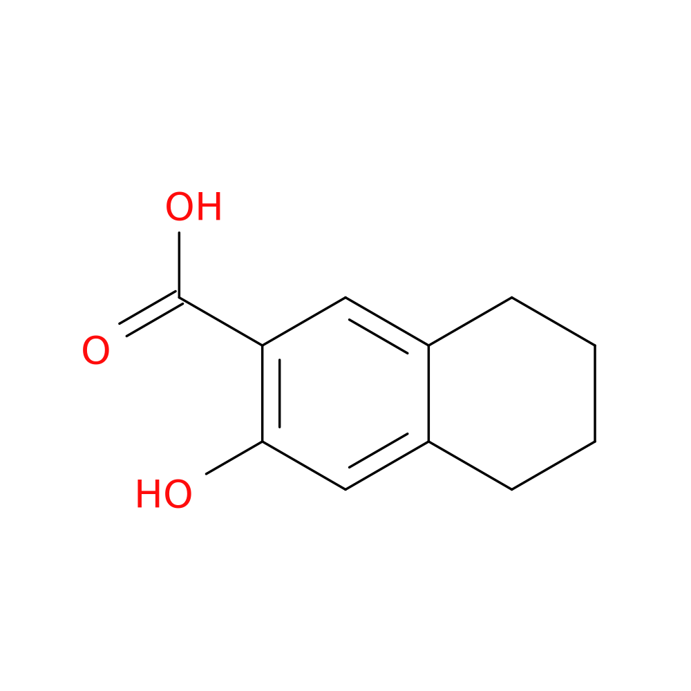 3-Hydroxy-5,6,7,8-tetrahydronaphthalene-2-carboxylic acid