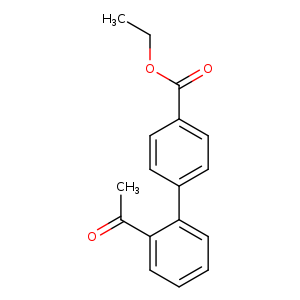 Ethyl 4-(2-acetylphenyl)benzoate