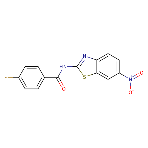 4-Fluoro-N-(6-nitrobenzo[d]thiazol-2-yl)benzamide