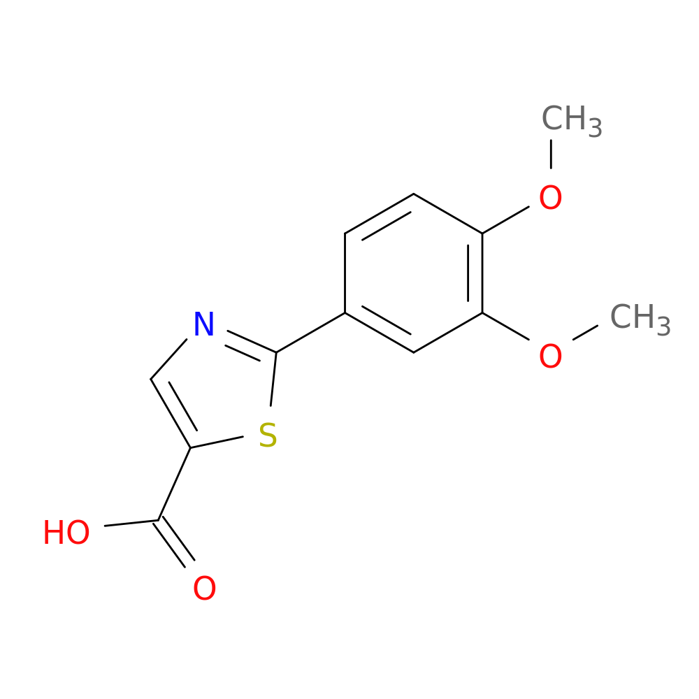 2-(3,4-dimethoxyphenyl)-1,3-thiazole-5-carboxylic acid