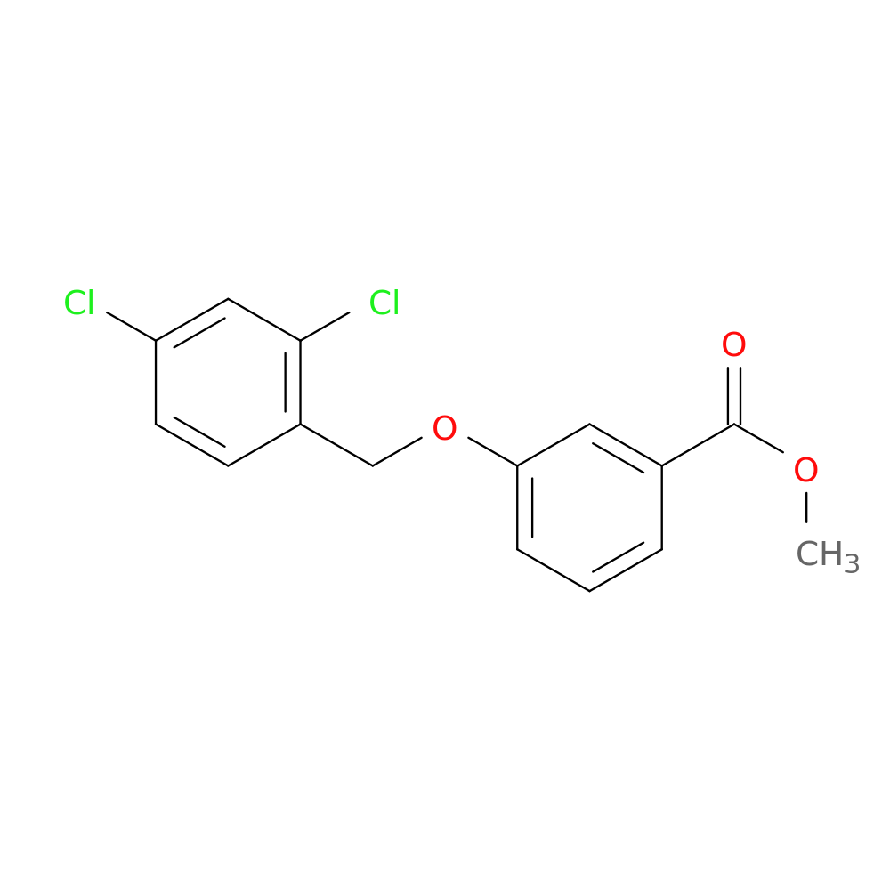 METHYL 3-[(2,4-DICHLOROBENZYL)OXY]BENZENECARBOXYLATE