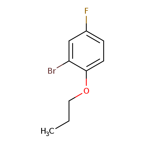 2-Bromo-4-fluoro-1-propoxybenzene