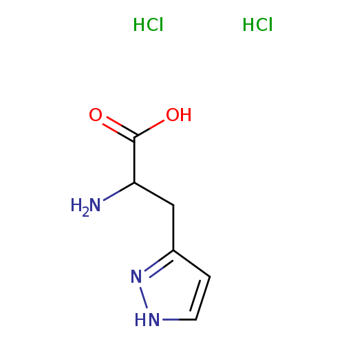 2-amino-3-(1H-pyrazol-3-yl)propanoic acid dihydrochloride