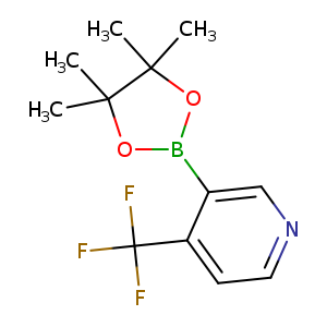 Pyridine, 3-(4,4,5,5-tetramethyl-1,3,2-dioxaborolan-2-yl)-4-(trifluoromethyl)-