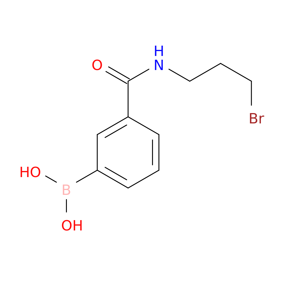 N-(3-Bromopropyl) 3-boronobenzamide