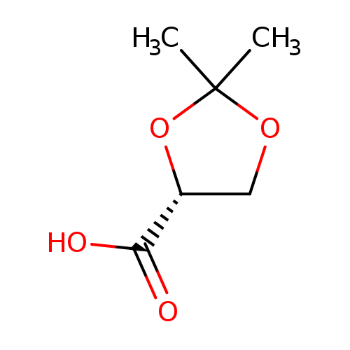 1,3-Dioxolane-4-carboxylic acid, 2,2-dimethyl-, (4R)-