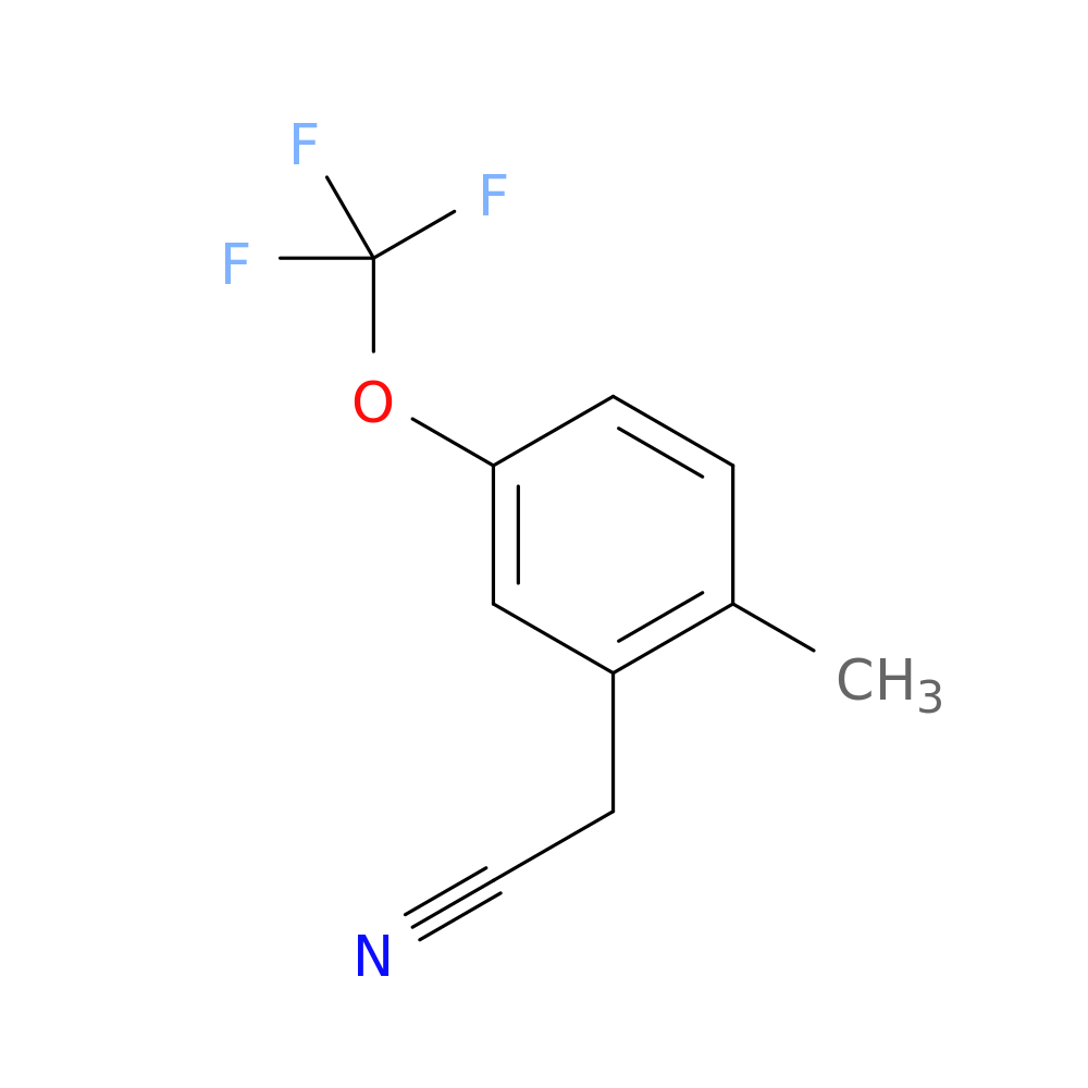 2-(2-Methyl-5-(trifluoromethoxy)phenyl)acetonitrile