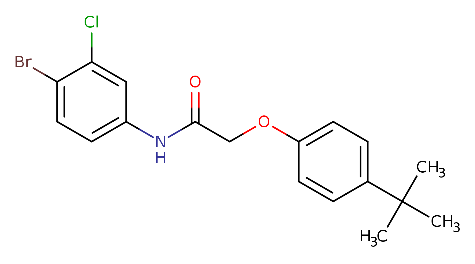 N-(4-bromo-3-chlorophenyl)-2-(4-tert-butylphenoxy)acetamide