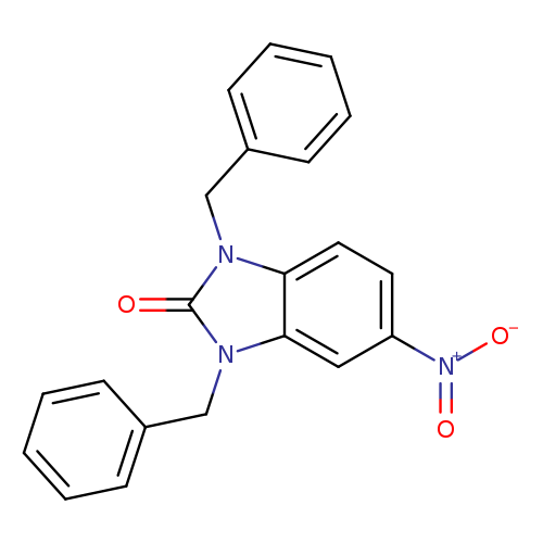 1,3-dibenzyl-5-nitro-1,3-dihydro-2H-benzo[d]imidazol-2-one