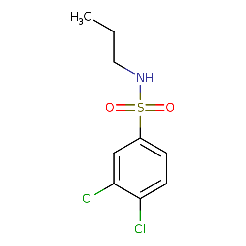 3,4-Dichloro-n-propylbenzene-1-sulfonamide