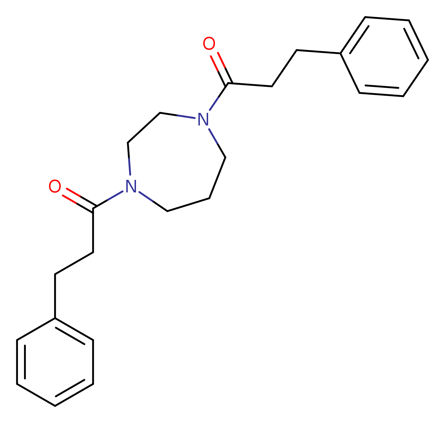 1,4-bis(3-phenylpropanoyl)-1,4-diazepane