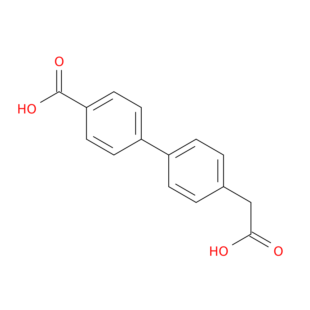 4-[4-(Carboxymethyl)phenyl]benzoic acid