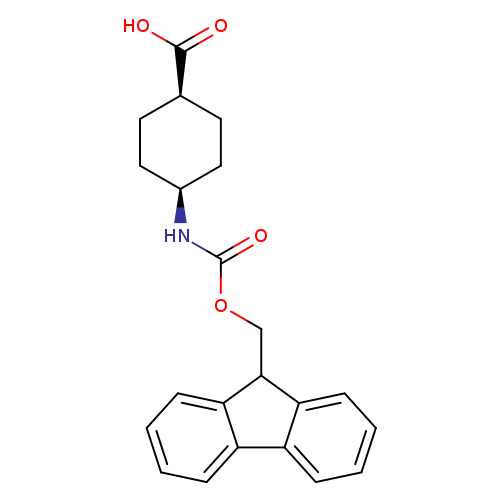 Cyclohexanecarboxylic acid, 4-[[(9H-fluoren-9-ylmethoxy)carbonyl]amino]-, cis-