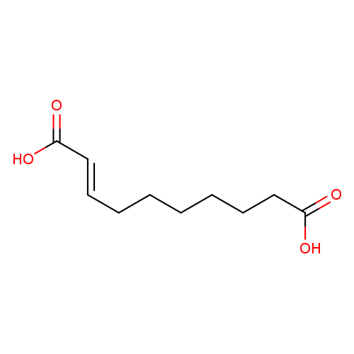 (E)-Dec-2-enedioic acid