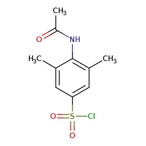4-Acetamido-3,5-dimethylbenzene-1-sulfonyl chloride
