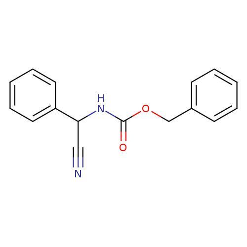 benzyl N-[cyano(phenyl)methyl]carbamate