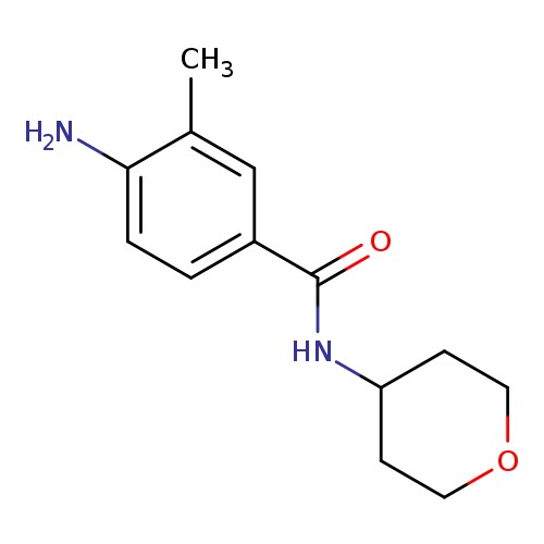 4-amino-3-methyl-N-(oxan-4-yl)benzamide