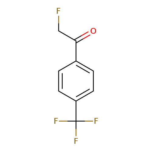 Ethanone, 2-fluoro-1-[4-(trifluoromethyl)phenyl]- (9CI)