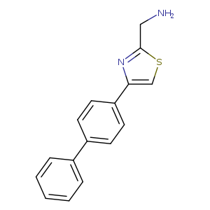 [4-(4-phenylphenyl)-1,3-thiazol-2-yl]methanamine