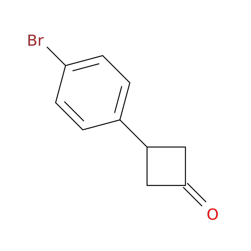 3-(4-Bromophenyl)cyclobutan-1-one