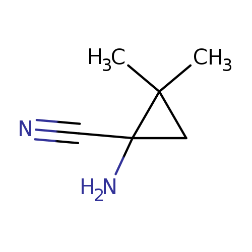 1-Amino-2,2-dimethylcyclopropane-1-carbonitrile