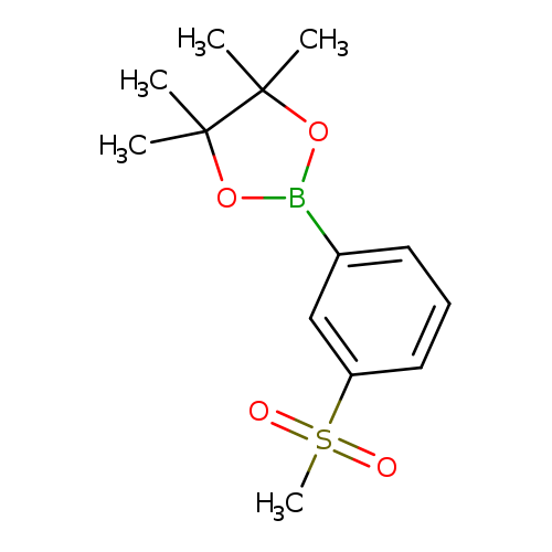 1,3,2-Dioxaborolane, 4,4,5,5-tetramethyl-2-[3-(methylsulfonyl)phenyl]-