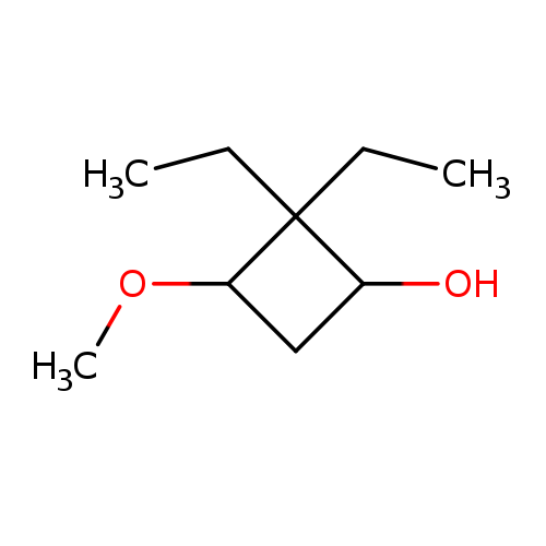 2,2-diethyl-3-methoxycyclobutan-1-ol