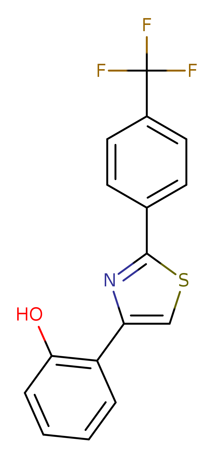 4-(2-Hydroxyphenyl)-2-[4-(trifluoromethyl)phenyl]-thiazole