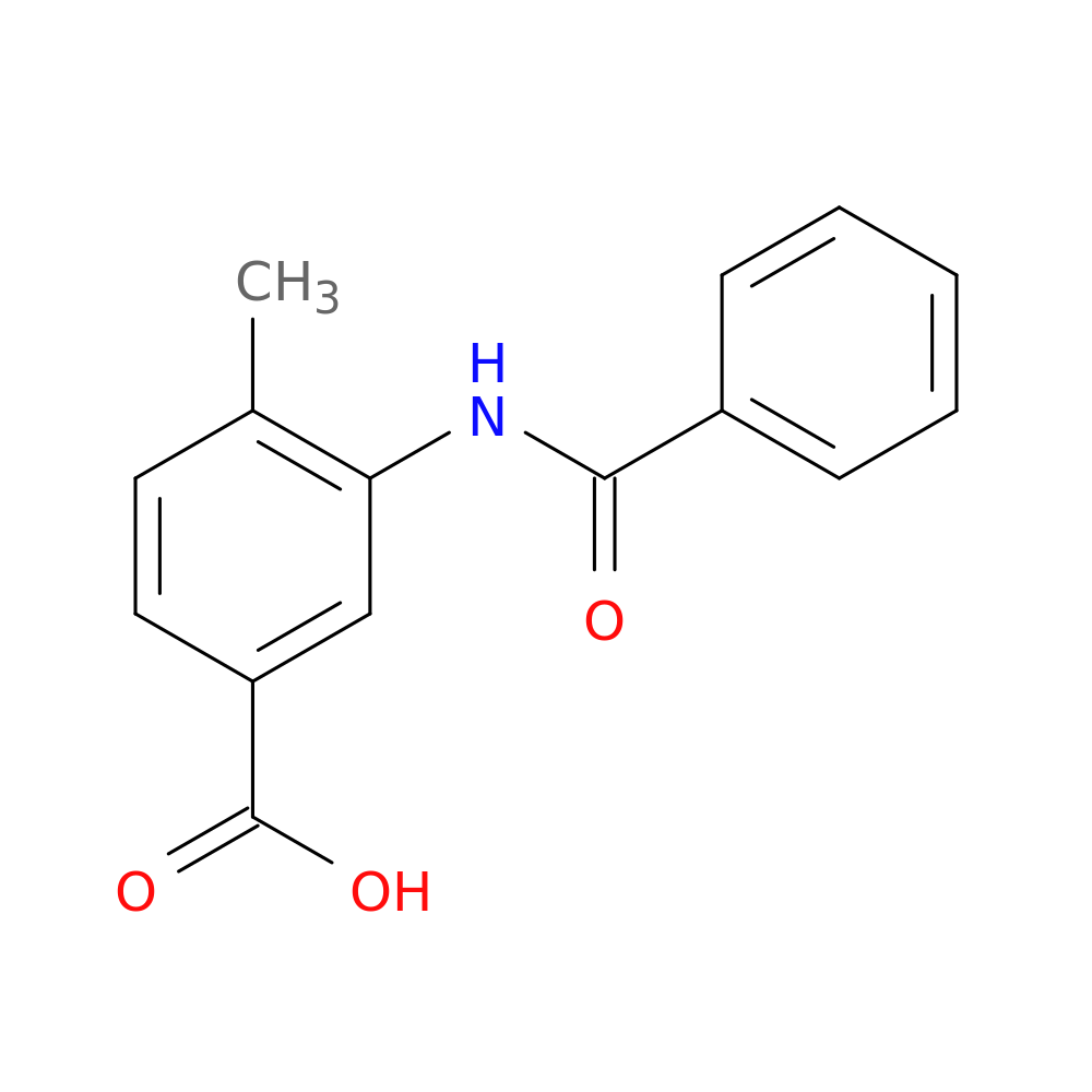 3-Benzamido-4-methylbenzoic acid