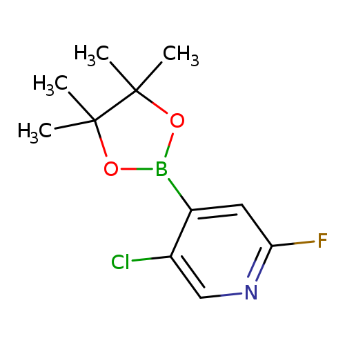 5-Chloro-2-fluoro-4-(4,4,5,5-tetramethyl-1,3,2-dioxaborolan-2-yl)pyridine