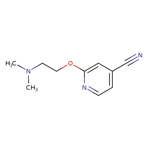 2-[2-(Dimethylamino)ethoxy]pyridine-4-carbonitrile