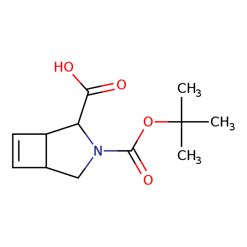 3-[(tert-butoxy)carbonyl]-3-azabicyclo[3.2.0]hept-6-ene-2-carboxylic acid, Mixture of diastereomers