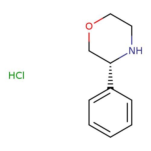 Morpholine, 3-phenyl-, hydrochloride (1:1), (3R)-
