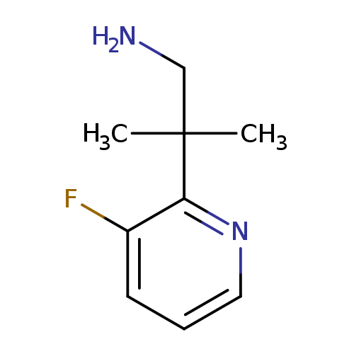 2-(3-Fluoropyridin-2-yl)-2-methylpropan-1-amine