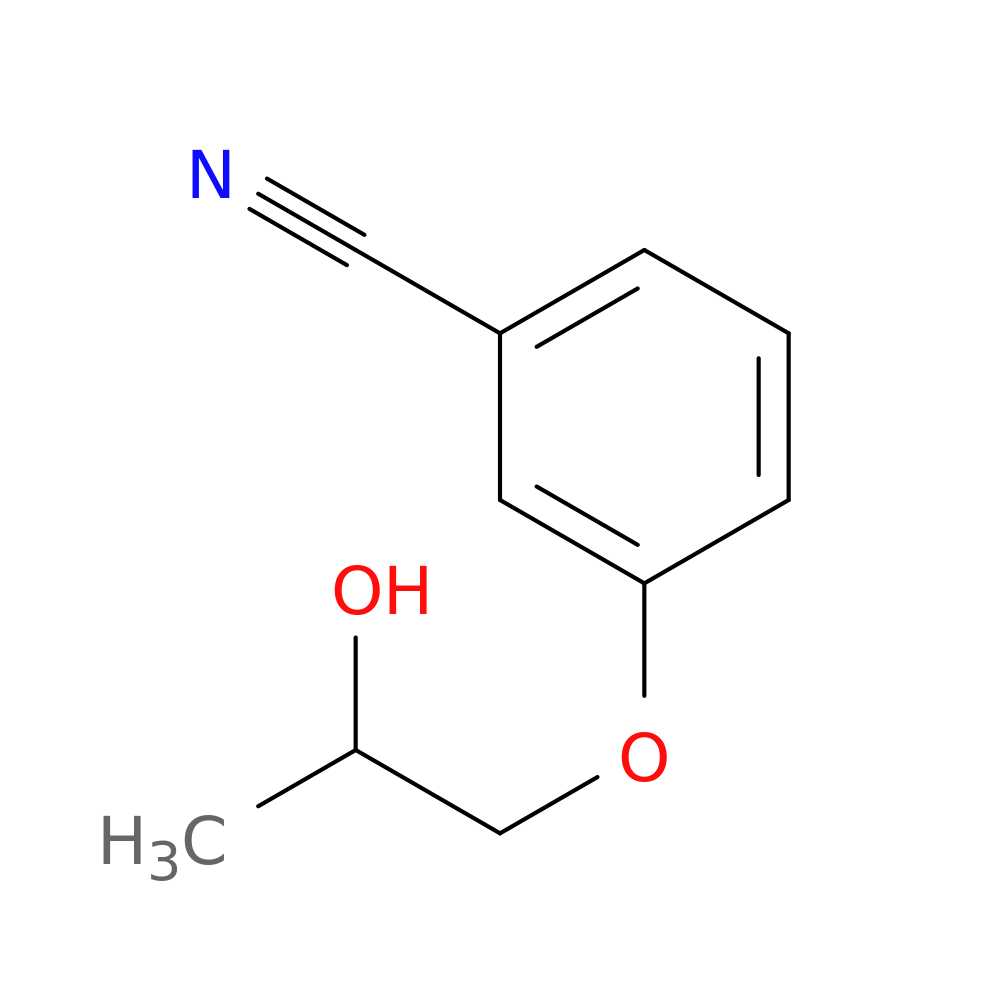 3-(2-hydroxypropoxy)benzonitrile