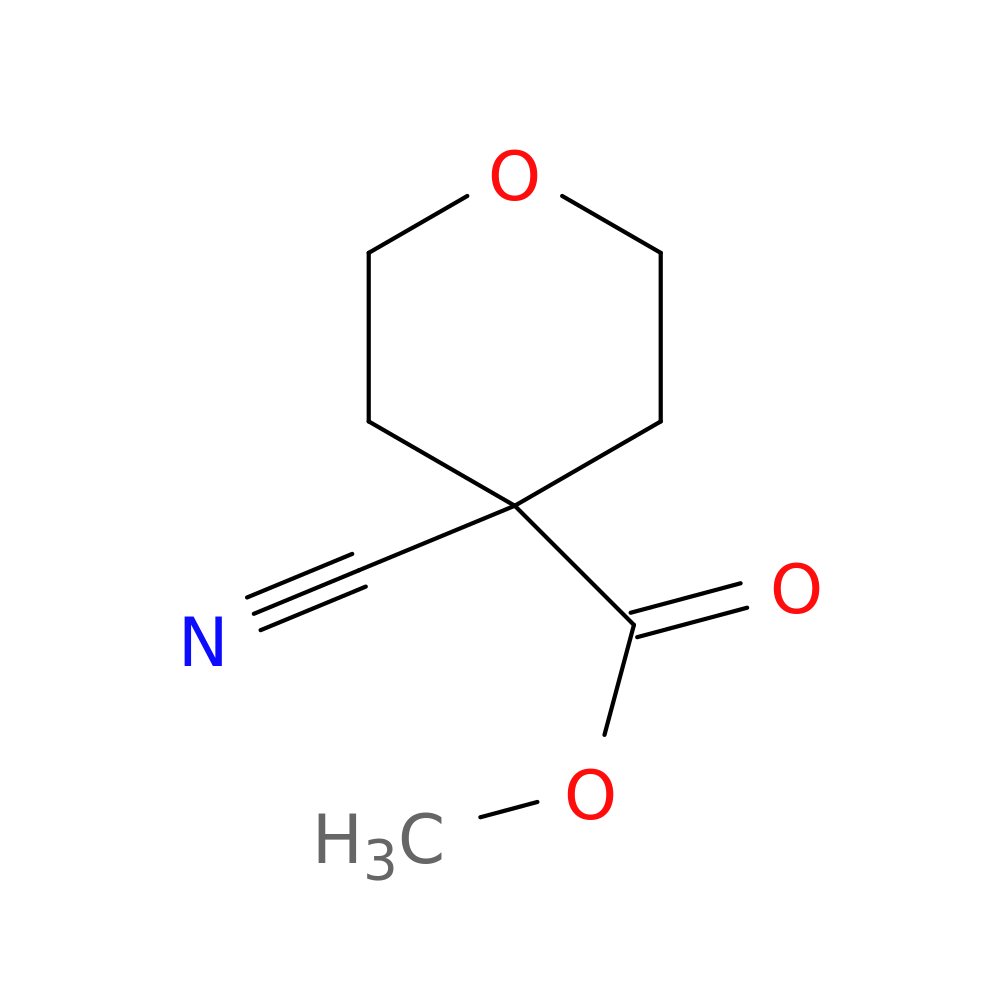 Methyl 4-cyanotetrahydro-2H-pyran-4-carboxylate