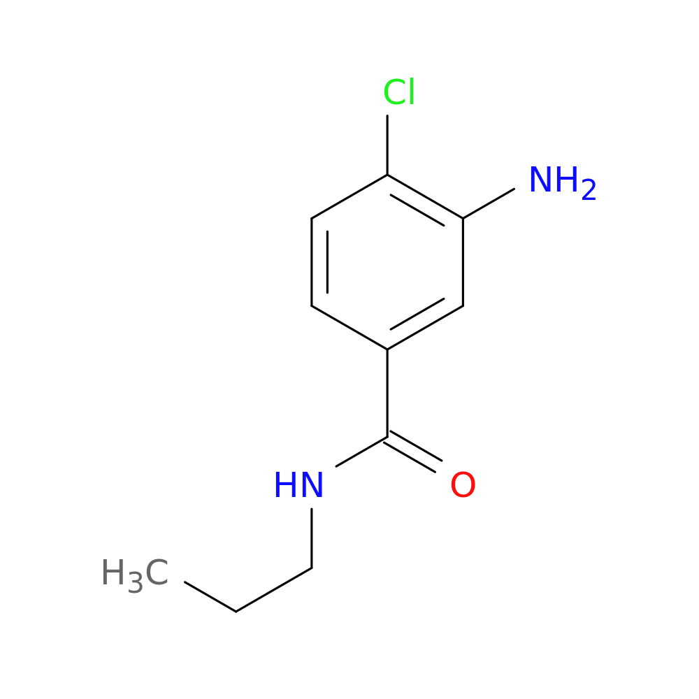 3-Amino-4-chloro-n-propylbenzamide