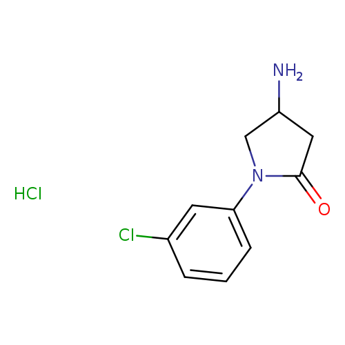 4-Amino-1-(3-chlorophenyl)-2-pyrrolidinone hydrochloride