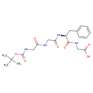 Glycine, N-​[(1,​1-​dimethylethoxy)​carbonyl]​glycylglycyl-​L-​phenylalanyl-