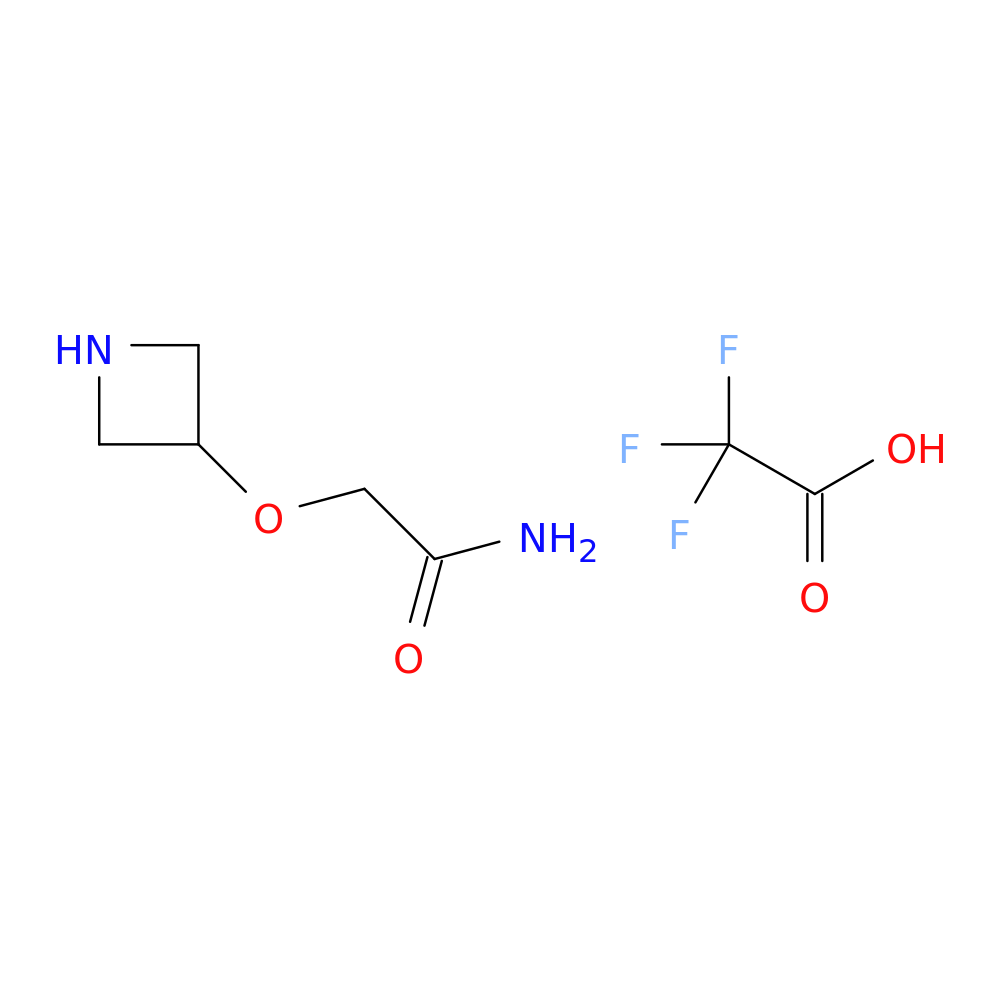 2-(azetidin-3-yloxy)acetamide; trifluoroacetic acid